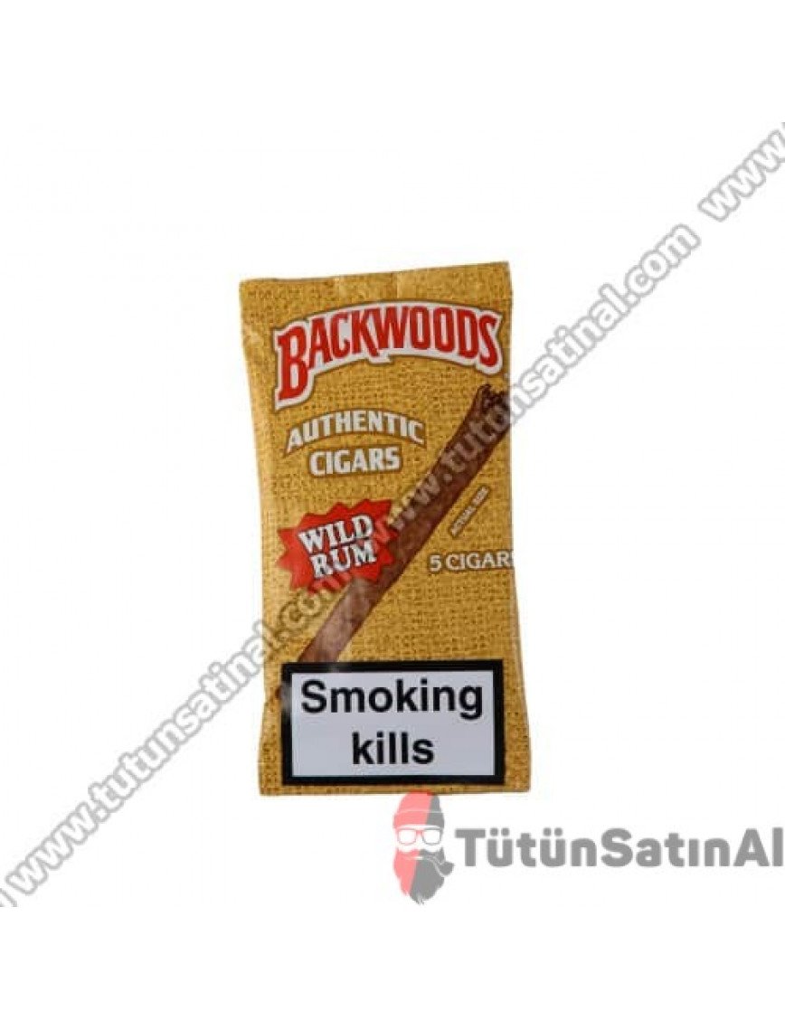 Backwoods Wild Rum (Rom Aromalı) Islak Puro Backwoods Wild Rum (Rom Aromalı) Islak Puro