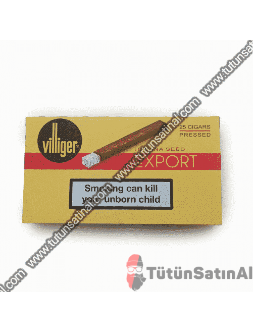 Villiger Export Pressed Puro 25'li Villiger Export Pressed Puro 25'li