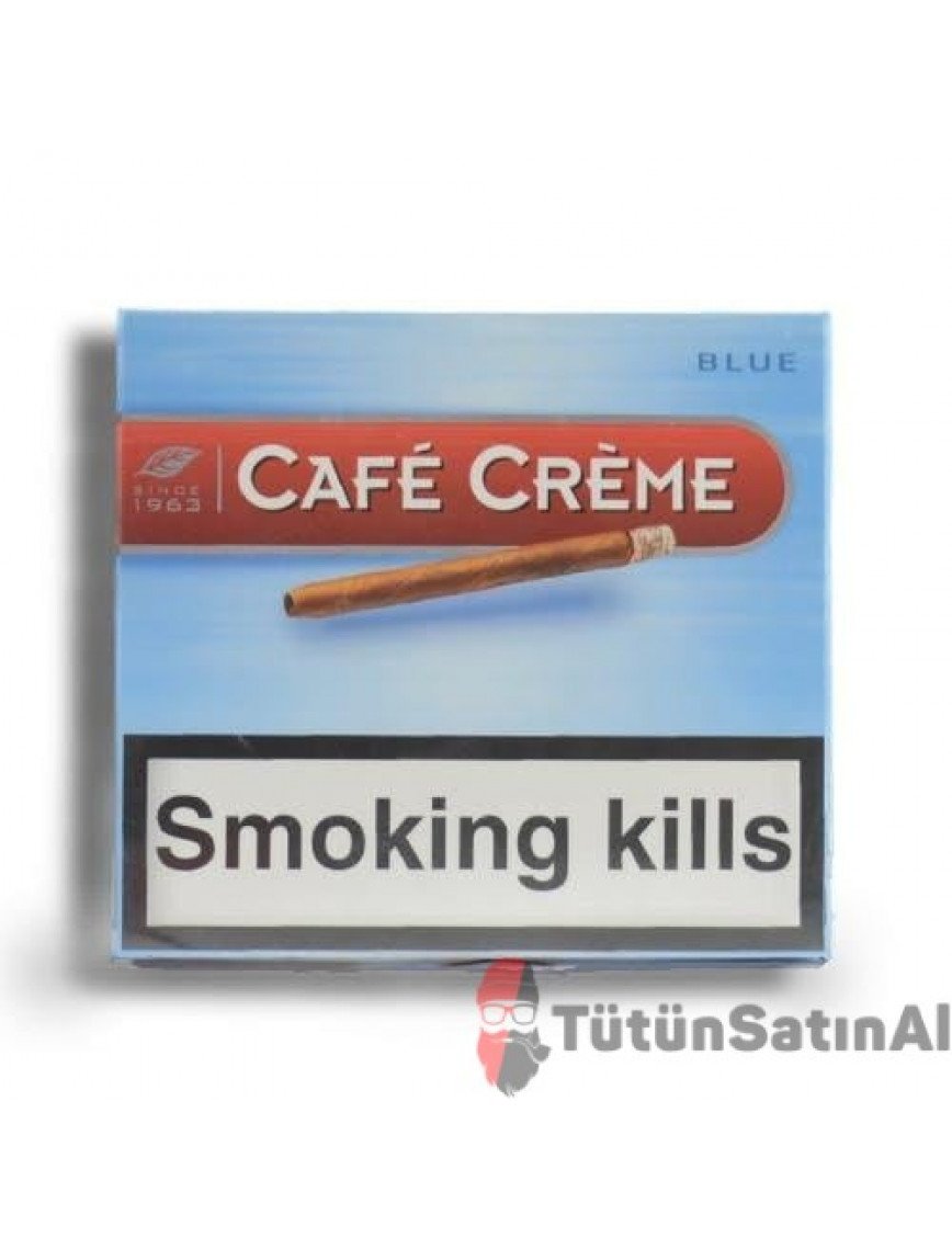 Cafe Creme Blue Sigarillo – 10’s Satın Al Cafe Creme Blue Sigarillo – 10’s Satın Al