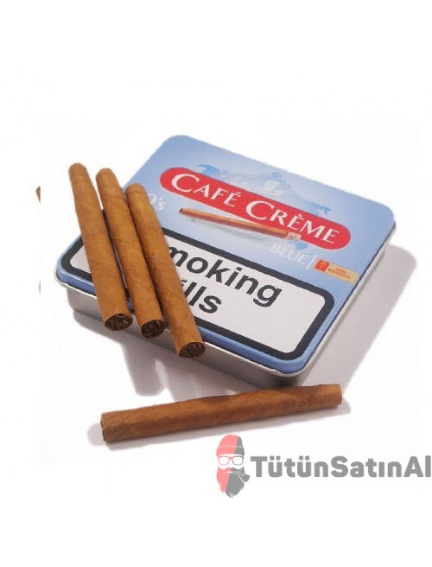 Cafe Creme Blue Original Metal Paket Cafe Creme Blue Original Metal Paket