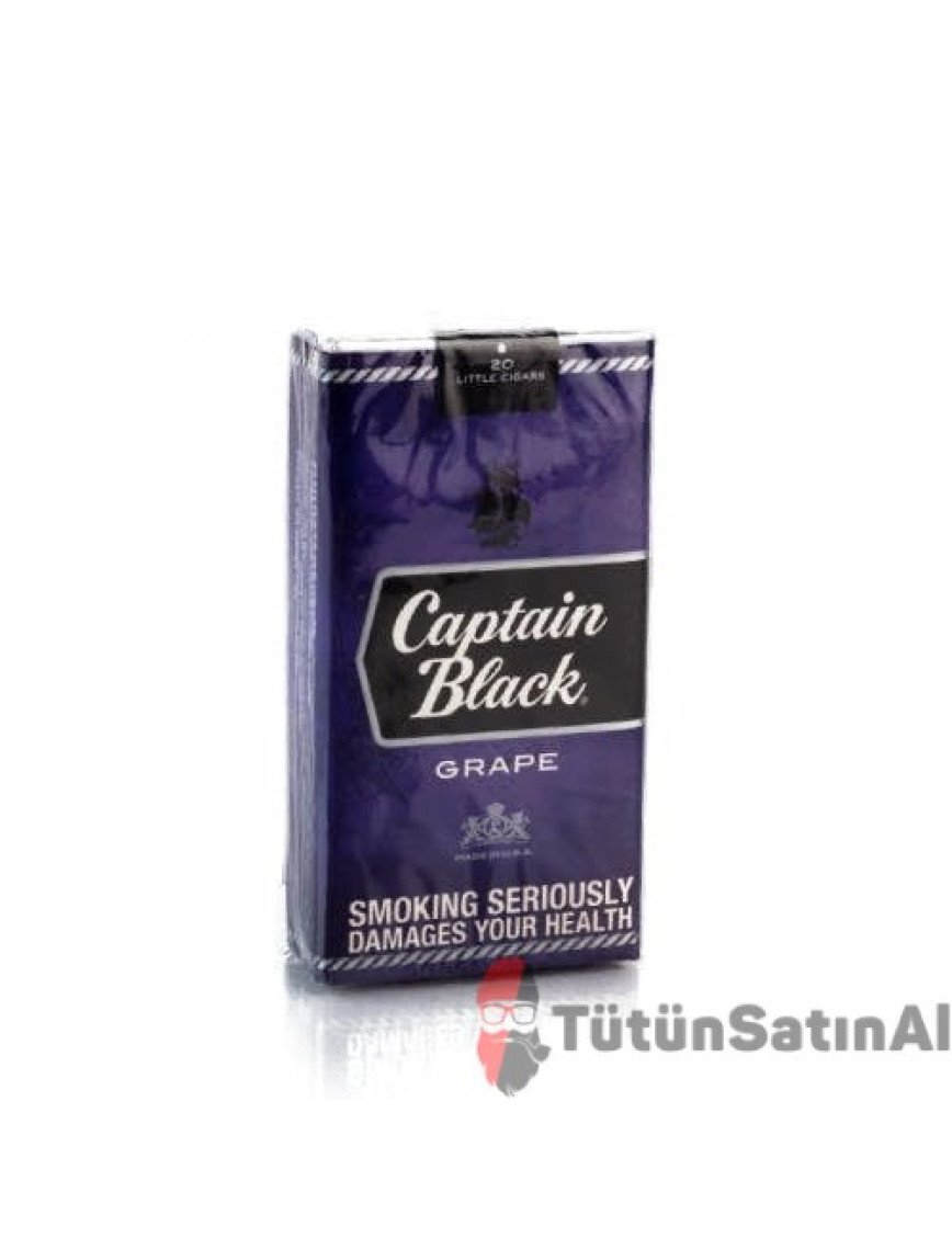 Captain Black Grape – Üzüm Aromalı 20’li Sigara Captain Black Grape – Üzüm Aromalı 20’li Sigara