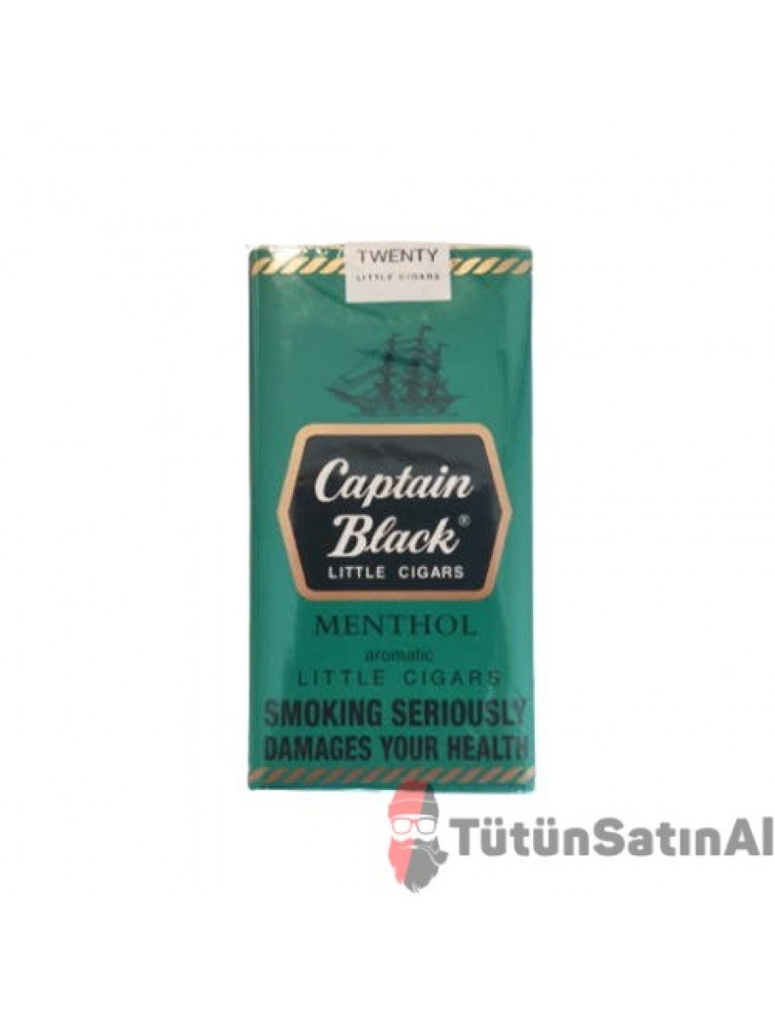 Captain Black Menthol Sigara Satın al Captain Black Menthol Sigara Satın al