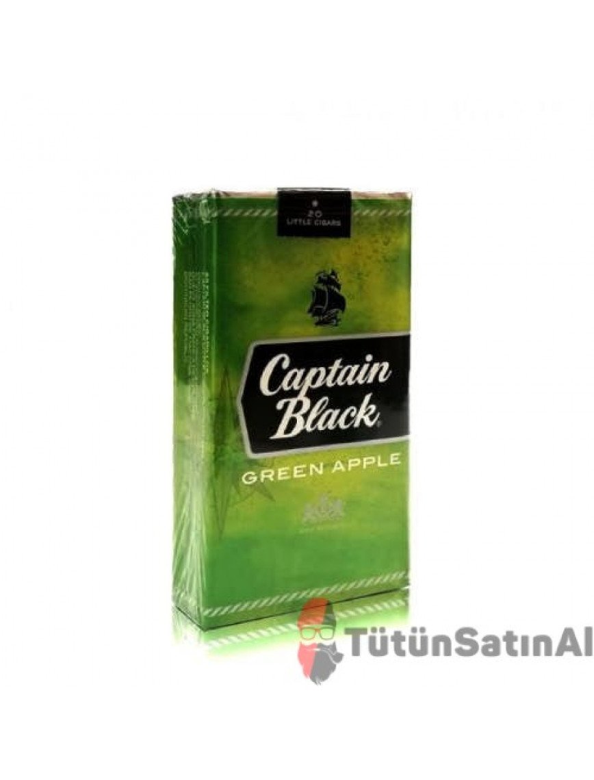 Captain Black Green Apple – Yeşil Elma 20’li Sigara Captain Black Green Apple – Yeşil Elma 20’li Sigara