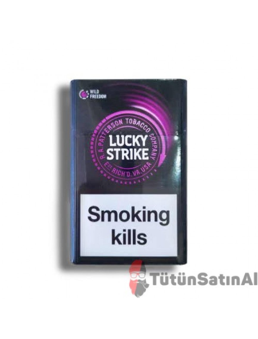 Lucky Strike Wild Freedom (Yaban Mersinli) İthal Sigara Lucky Strike Wild Freedom (Yaban Mersinli) İthal Sigara