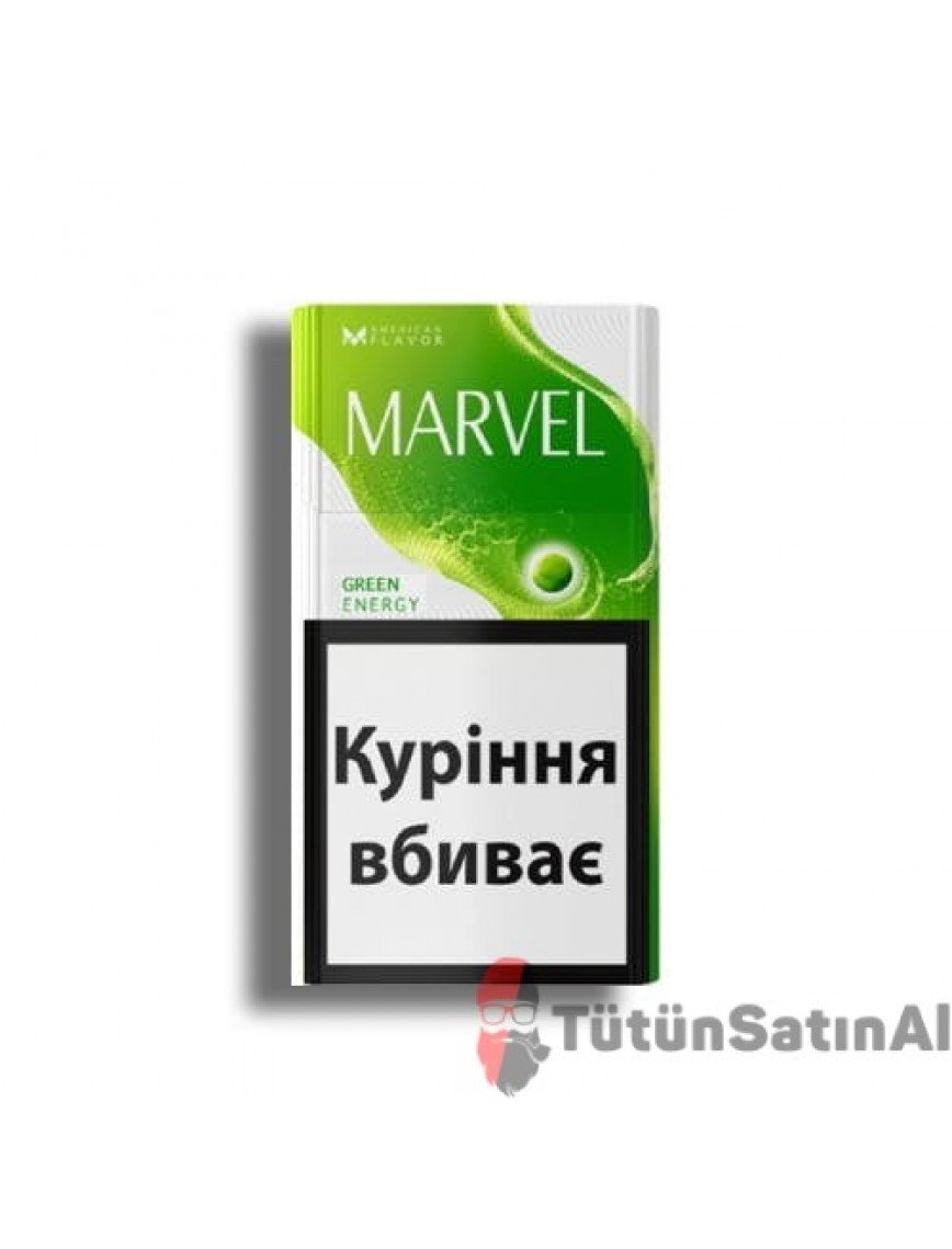Marvel Green Energy (Yeşil Elma Aromalı) Marvel Green Energy (Yeşil Elma Aromalı)