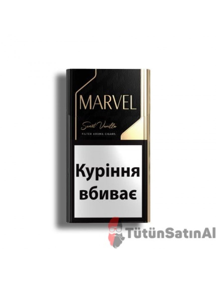 Marvel Black & Yellow Tatlı Vanilya Marvel Black & Yellow Tatlı Vanilya