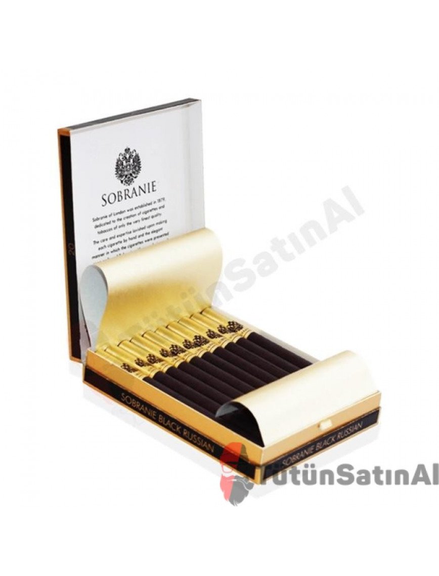 Sobranie Black Russian Siyah Sigara Sobranie Black Russian Siyah Sigara