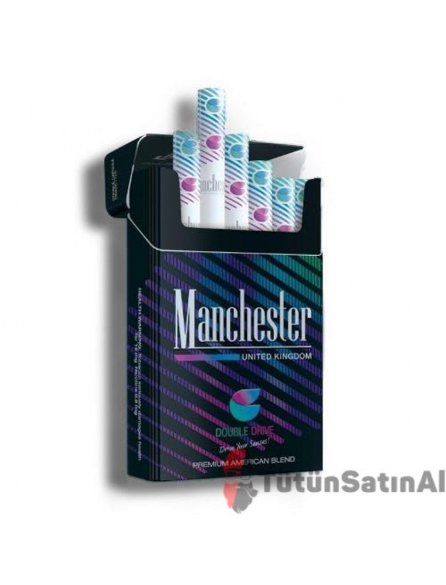 Manchester Double Drive Mentollü Sigara (Böğürtlen Mentol) Manchester Double Drive Mentollü Sigara (Böğürtlen Mentol)