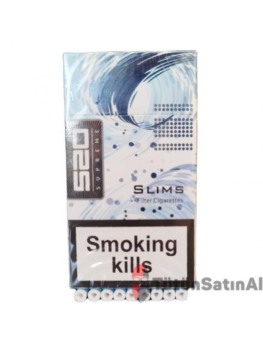 TTL 520 Supreme Slim Sade Kalpli Sigara TTL 520 Supreme Slim Sade Kalpli Sigara