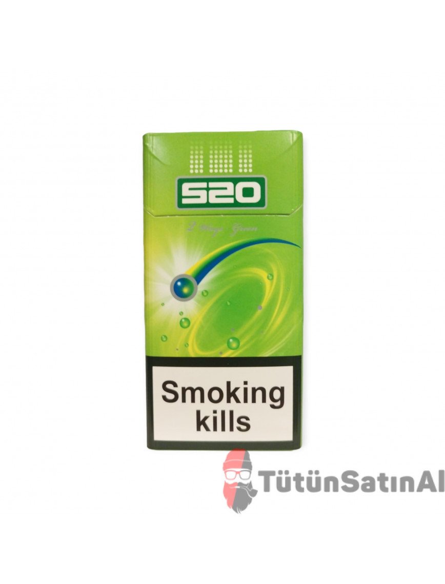 TTL 520 Elma Mentollü Kalpli Sigara TTL 520 Elma Mentollü Kalpli Sigara